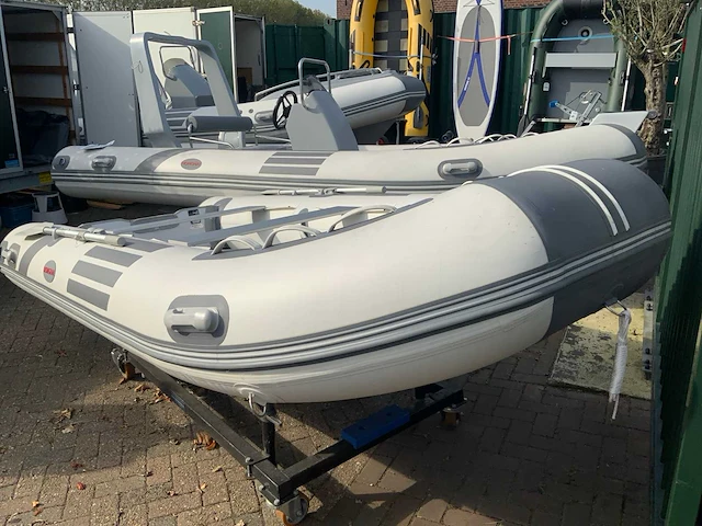 2025 honghai hh-s390 rubberboot aluminium vloer - nieuw - afbeelding 4 van  5
