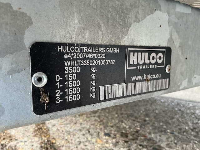 2025 hulco 3-assige machinetransporter - afbeelding 22 van  29