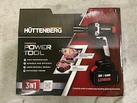 2025 huttenberg 3 in 1 versatile power tool 36v 4.0ah slagmoersleutel - afbeelding 12 van  22