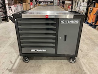 2025 huttenberg 7 lade titanvault pro gereedschapswagen - afbeelding 1 van  21