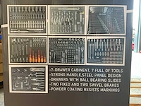 2025 huttenberg 7 lade titanvault pro gereedschapswagen - afbeelding 13 van  21