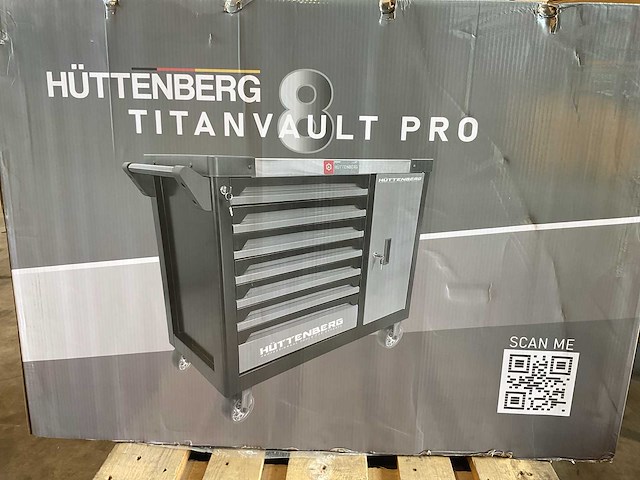 2025 huttenberg 7 lade titanvault pro gereedschapswagen - afbeelding 21 van  21