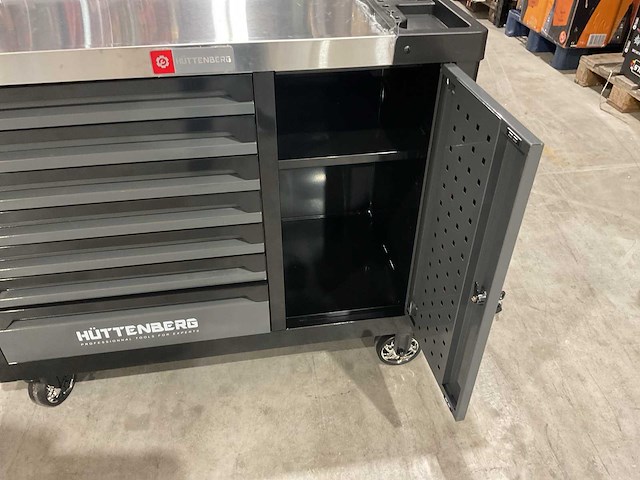 2025 huttenberg 7 lade titanvault pro gereedschapswagen - afbeelding 2 van  21