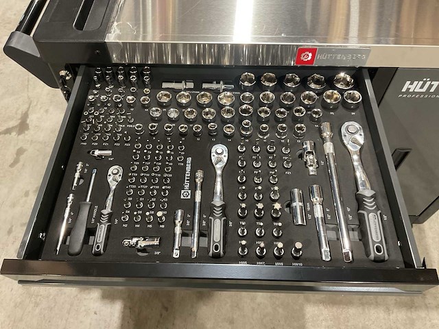 2025 huttenberg 7 lade titanvault pro gereedschapswagen - afbeelding 3 van  21