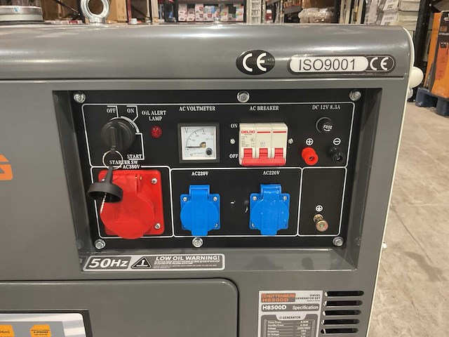 2025 huttenberg diesel h8500d stroomgenerator - afbeelding 2 van  20