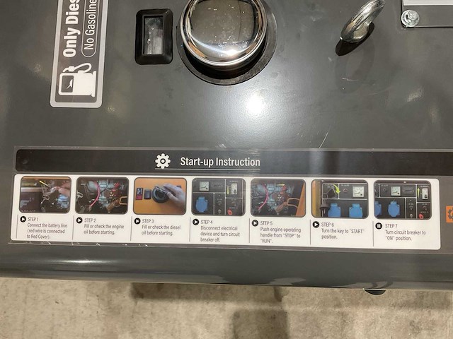 2025 huttenberg diesel h8500d stroomgenerator - afbeelding 14 van  20