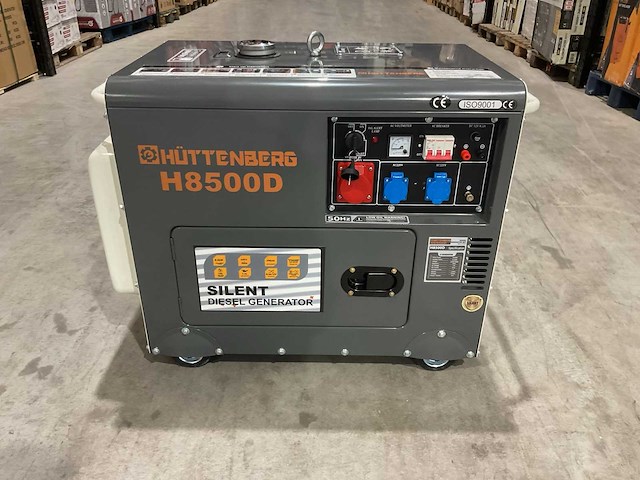 2025 huttenberg diesel h8500d stroomgenerator - afbeelding 2 van  20