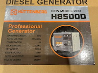 2025 huttenberg diesel h8500d stroomgenerator - afbeelding 10 van  20