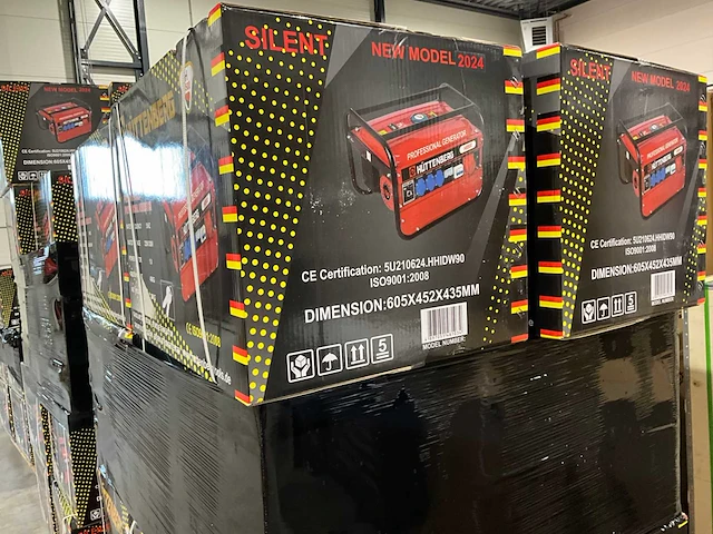 2025 huttenberg h8500w 4 stuks noodstroomaggregaat - afbeelding 6 van  13