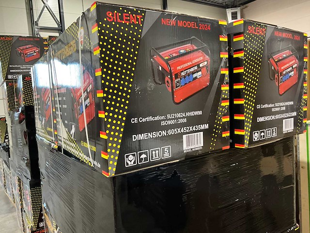 2025 huttenberg h8500w 4 stuks noodstroomaggregaat - afbeelding 2 van  13