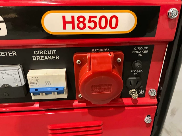 2025 huttenberg h8500w noodstroomaggregaat - afbeelding 8 van  12