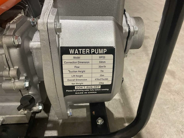 2025 huttenberg wp20 waterpomp - afbeelding 8 van  13