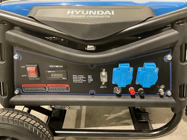 2025 hyundai benzine generator 55059ff / lb3500-yb stroomgenerator - afbeelding 4 van  17