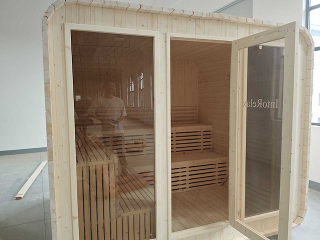 2025 intorelax cube 200x180x210 cm lun2021 sauna - afbeelding 5 van  10