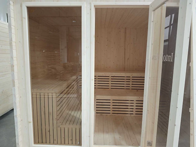 2025 intorelax cube 250x230x210 cm lun2310 sauna - afbeelding 9 van  10