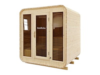 2025 intorelax cube 250x230x210 cm lun2310 sauna - afbeelding 2 van  10