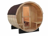 2025 intorelax sh1818 - 180 cm barrel sauna - afbeelding 1 van  11