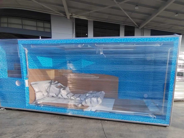 2025 intorelax spa zwart/blauw 580x240x180 cm zwembad - afbeelding 12 van  13