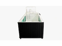 2025 intorelax spa zwart/wit 580x240x180 cm zwembad - afbeelding 12 van  15