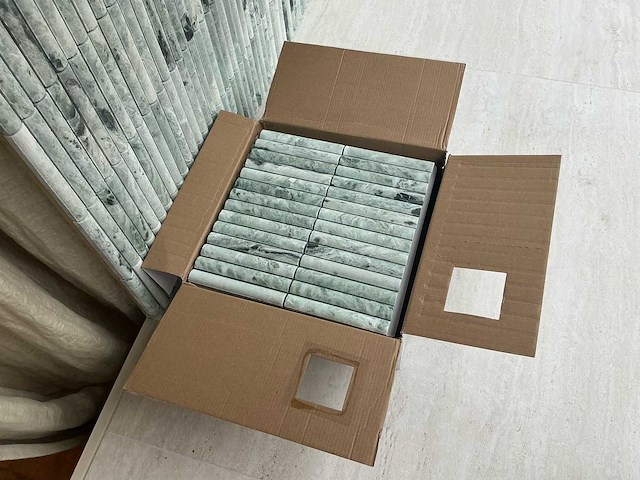 2025 jade green marmer natuursteenproduct 75m2 - afbeelding 2 van  9