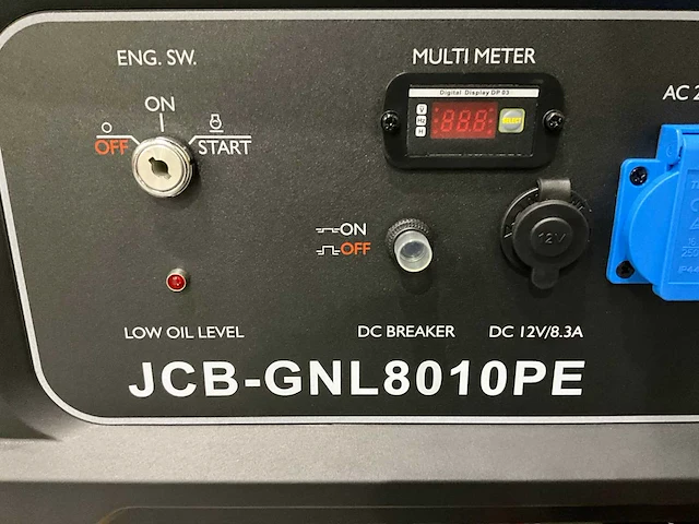 2025 jcb gnl8010pe 8kw noodstroomgenerator - afbeelding 2 van  14