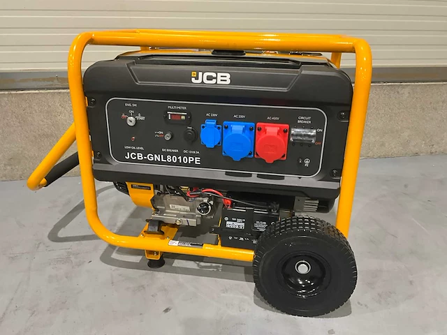 2025 jcb gnl8010pe 8kw noodstroomgenerator - afbeelding 1 van  14