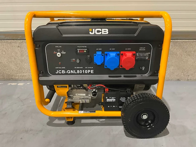 2025 jcb gnl8010pe 8kw noodstroomgenerator - afbeelding 8 van  14