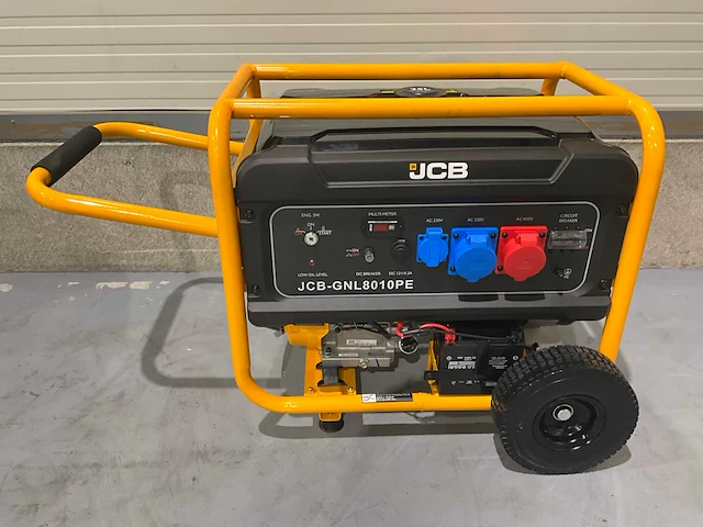 2025 jcb gnl8010pe 8kw noodstroomgenerator - afbeelding 13 van  14