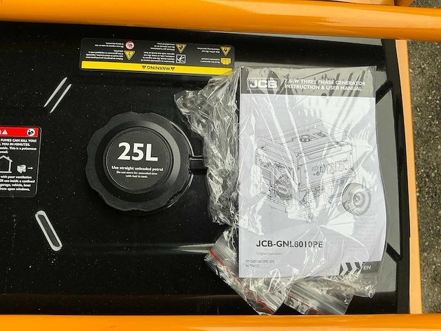 2025 jcb gnl8010pe noodstroomaggregaat - afbeelding 9 van  13