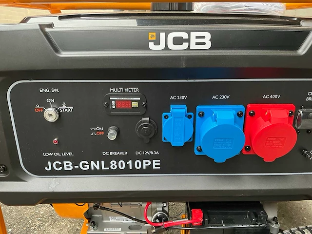 2025 jcb gnl8010pe noodstroomaggregaat - afbeelding 13 van  13