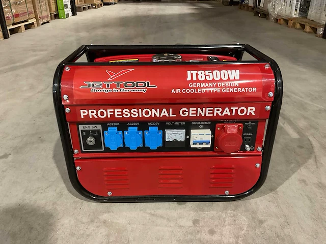 2025 jettool jt8500w stroomgenerator - afbeelding 5 van  12