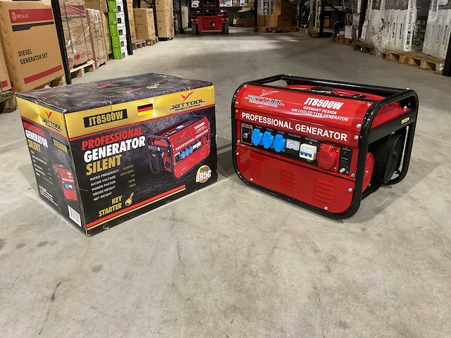 2025 jettool jt8500w stroomgenerator - afbeelding 1 van  12