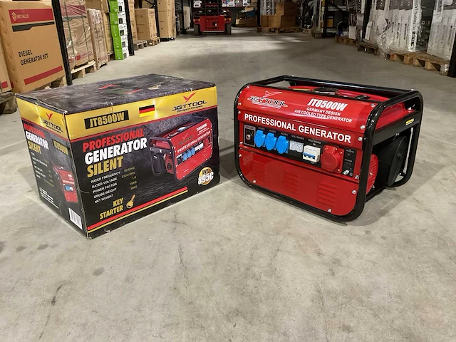2025 jettool jt8500w stroomgenerator - afbeelding 1 van  12