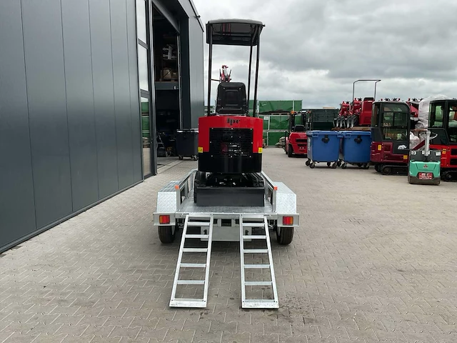 2025 jpc ht12 met aanhangwagen graaflaadmachine - afbeelding 5 van  16