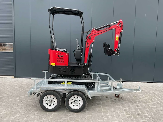 2025 jpc ht12 met aanhangwagen graaflaadmachine - afbeelding 9 van  16