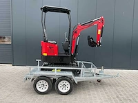 2025 jpc ht12 met aanhangwagen graaflaadmachine - afbeelding 9 van  16