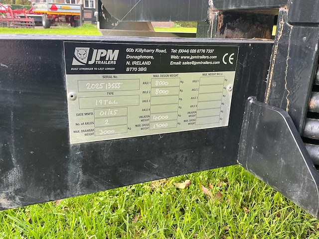 2025 jpm 19tll trailer - afbeelding 14 van  15