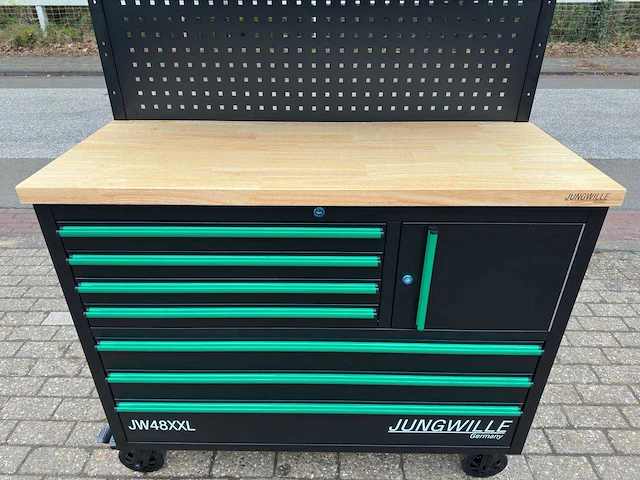 2025 jungwille jw48xxl gereedschap wagen gevuld - afbeelding 10 van  14