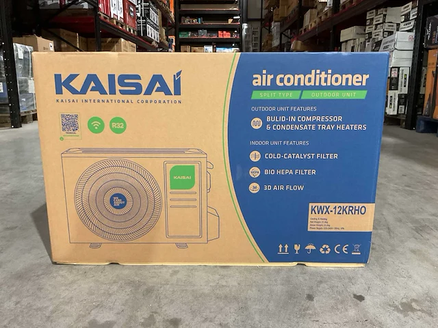 2025 kaisai kwx-12krho / kwx-12krhi airconditioning - afbeelding 37 van  41