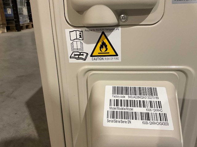 2025 kaisai kwx-12krho / kwx-12krhi airconditioning - afbeelding 25 van  41