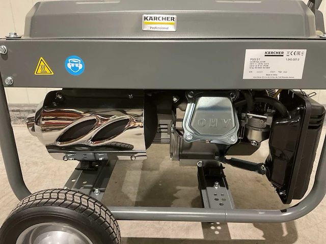 2025 kärcher pgg 3/1 stroomgenerator - afbeelding 8 van  20