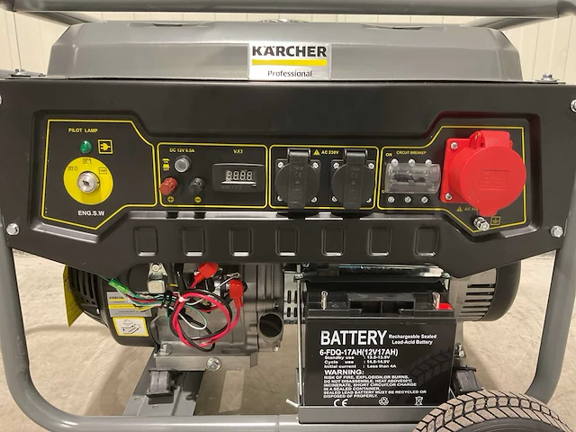 2025 kärcher pgg 8/3 stroomgenerator - afbeelding 3 van  18