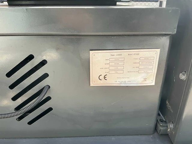 2025 knegt loader ht150e graafmachine - afbeelding 4 van  15