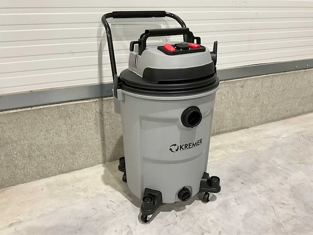 2025 kremer kr60l-3 grijs industriële stofzuiger nat/droog - afbeelding 1 van  12