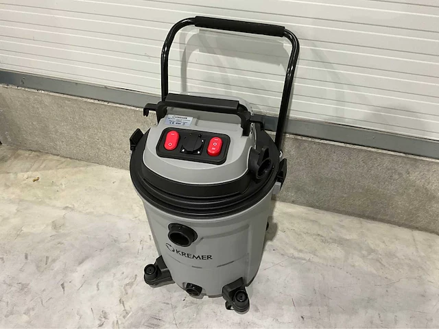 2025 kremer kr60l-3 grijs industriële stofzuiger nat/droog - afbeelding 7 van  12
