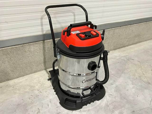 2025 kremer kr60l-3 rood industriële stofzuiger nat/droog - afbeelding 1 van  12