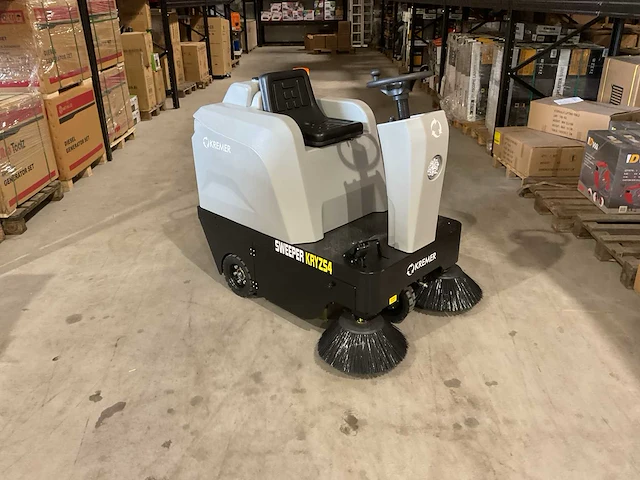 2025 kremer sweeper kryz54 zelfrijdende veegmachine - afbeelding 31 van  35