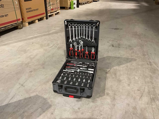 2025 kw tool 399pcs gereedschapskoffer - afbeelding 13 van  20