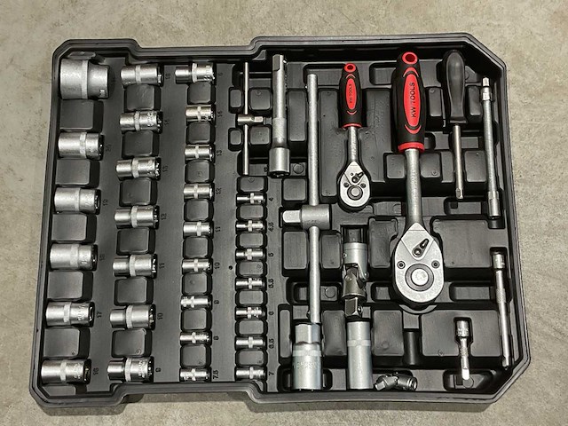 2025 kw tool 399pcs gereedschapskoffer - afbeelding 17 van  20