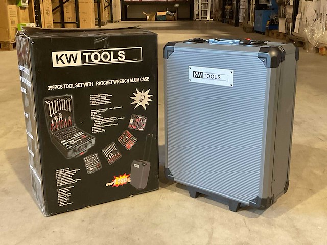 2025 kw tool 399pcs gereedschapskoffer - afbeelding 2 van  20